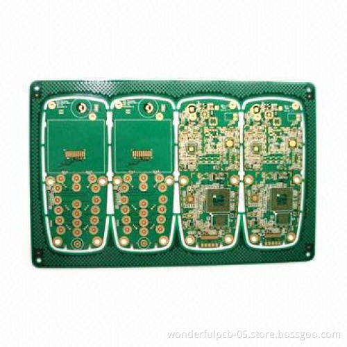HD/Circuit/Multilayer PCB, Material of FR-4, CEM-1, CEM-3, High TG, FR4 Halogen Free, Rogers